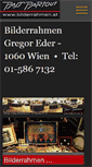 Mobile Screenshot of bilderrahmen.at